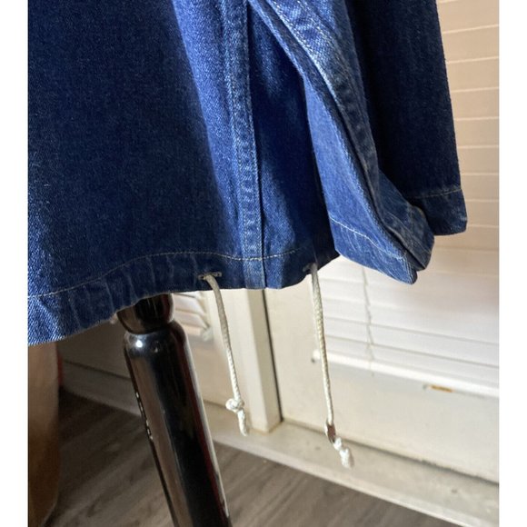 Code Zero Jean Pullover Jacket Made in Hong Kong Vintage Men's Size Large - Picture 4 of 9